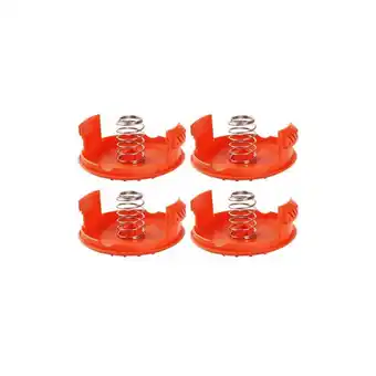 ManoMano 4PCS Spulenkappen + 4PCS Federn Ersatzteile Zubehör Kompatibel mit black + decker RC-100-P Trimmer Angebot