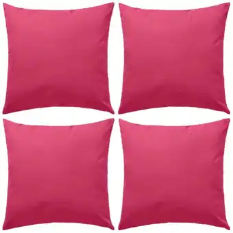 ManoMano Bonnevie - Gartenkissen 4 Stk. 45 x 45 cm Rosa vidaXL764582 Angebot