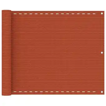 ManoMano Bonnevie - Balkon-Sichtschutz,Balkonverkleidung Orange 75x600 cm hdpe vidaXL Angebot