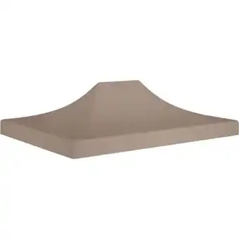 ManoMano Bonnevie - Partyzelt-Dach 4x3 m Taupe 270 g/m² vidaXL607582 Angebot