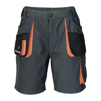 ManoMano 3231 fb. 6310 Herrenshorts Größe 54 dunkelgrau/schwarz/orange - Terratrend Angebot