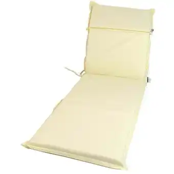 ManoMano Fabotex - Kissen für Sfilatable Zippo Bett 190x60xh7 cm Garten Deluxe Kollektion - Beige Angebot