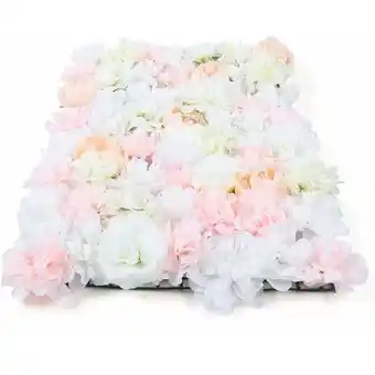 ManoMano 20 Stücke Kunstblumen Panel diy Blumenwand Rosenwand Künstliche Blumen Dekor Säule Angebot