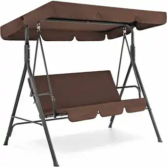 ManoMano Terrassenschaukel-Sitzbezug, wasserdicht, sonnenfest, Garten im Freien (Kaffeedecke 249 x 185 x 18 cm + Sitz 150 x 50 x 10 cm Angebot