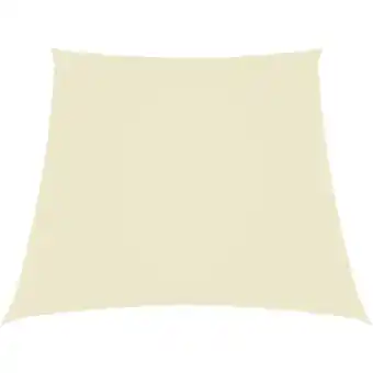 ManoMano Sonnensegel,Sonnenschutzsegel Oxford-Gewebe Trapezförmig 3/4x3 m Creme vidaXL Angebot