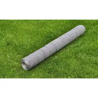 ManoMano Bonnevie - Maschendraht Verzinkter Stahl 25×0,5 m Silbern vidaXL311407 Angebot