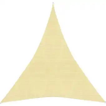 ManoMano Bonnevie - Sonnensegel,Sonnenschutzsegel 160 g/m² Beige 3x4x4 m hdpe vidaXL Angebot