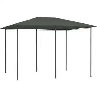 ManoMano Pavillon Pop-Up, Gartenpavillon, Pagodenzelt, Faltpavillon 3x4x2,6 m Anthrazit 160 g/m² KLI82636 MaisonChic Angebot