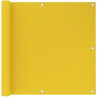 ManoMano Balkon-Sichtschutz,Balkonverkleidung Gelb 90x500 cm hdpe vidaXL Angebot