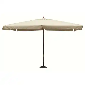 ManoMano 3x3 mt Outdoor -Regenschirm mit Zentralpalo Oktans - Beige - Beige Angebot