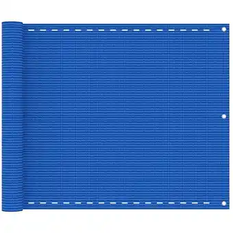 ManoMano Bonnevie - Balkon-Sichtschutz,Balkonverkleidung Blau 75x600 cm hdpe vidaXL Angebot