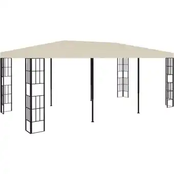 ManoMano Bonnevie - Pavillon Familienzelt 3x6 m Creme vidaXL Angebot