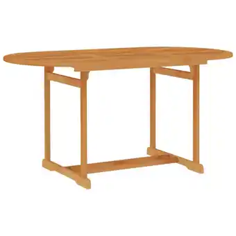 ManoMano Gartentisch,Terrassentisch,Gartenmöbel,Balkontisch 150x90x75 cm Teak Massivholz VMEC470109 Maisonchic Angebot