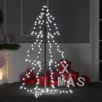 ManoMano Bonnevie - Weihnachtsbaum,Kunstbaum Kegelform 160 LEDs Indoor Outdoor 78x120 cm vidaXL Angebot