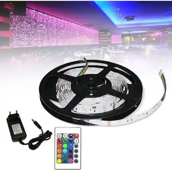 ManoMano 3M led Streifen set . rgb led Stripe 5050 smd. led Strip 30 LEDs. led not wasserdicht(IP20). mit 24 Tasten Fernbedienung - rg Angebot