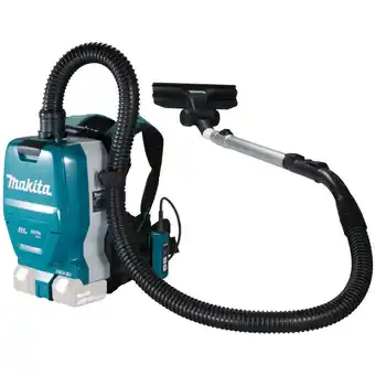 ManoMano Makita Akku-Rucksackstaubsauger DVC261ZX15 2x18V, 110 mbar ohne Akku und Lader Angebot