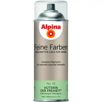 toom Baumarkt Alpina Feine Farben 'Hüterin der Freiheit' patinagrün matt 400 ml Angebot