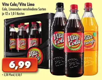 Lösch Depot Vita Cola oder Vita Limo 12x1L Angebot