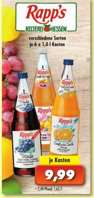 Lösch Depot Rapp's 6x1L Angebot