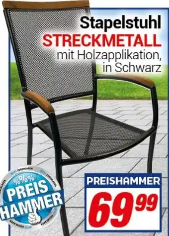 CENTERSHOP Stapelstuhl STRECKMETALL Angebot