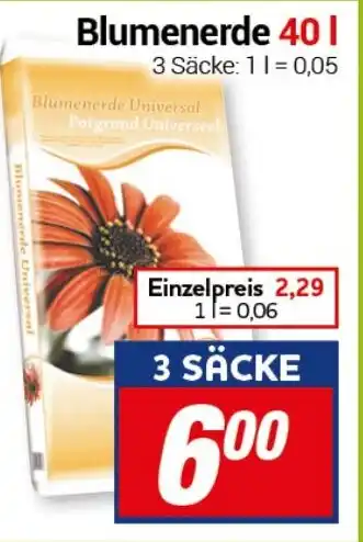 CENTERSHOP Blumenerde 40 | Angebot