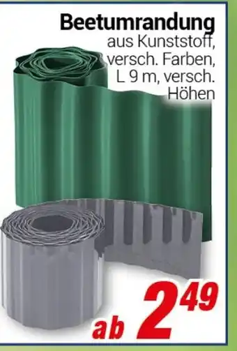 CENTERSHOP Beetumrandung Angebot