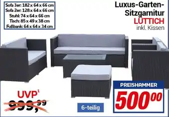 CENTERSHOP Luxus-Garten- Sitzgarnitur LÜTTICH Angebot