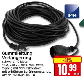 Herkules Baumarkt Gummileitung Verlängerung Angebot