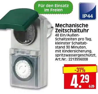 Herkules Baumarkt Mechanische Zeitschaltuhr Angebot