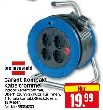 Herkules Baumarkt Brennenstuhl Garant Kompakt Kabeltrommel Angebot