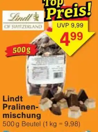 Jawoll Lindt Pralinen- mischung 500 g Beutel Angebot