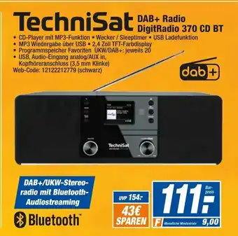 HEM Expert TechniSat DAB+Radio Digitradio 370 CD BT Angebot