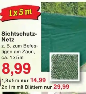 Jawoll Sichtschutz- Netz Angebot