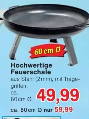 Jawoll Hochwertige Feuerschale 60cm Angebot