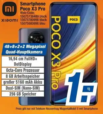 HEM Expert Xiaomi Smartphone Poco X3 Pro Angebot