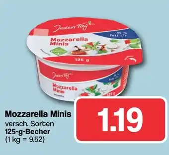 Famila Nord West Mozzarella Minis 125-g-Becher Angebot