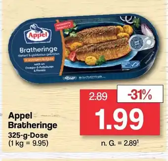 Famila Nord West Appel Bratheringe 325-g-Dose Angebot