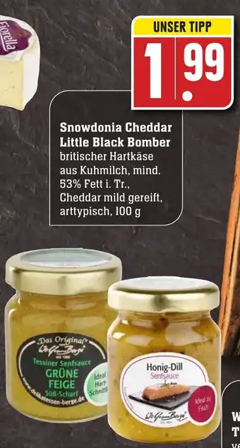 SBK Snowdonia Cheddar Little Black Bomber 100g Angebot