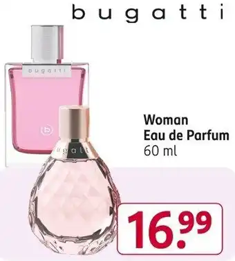 Rossmann bugatti Woman Eau de Parfum 60 ml Angebot