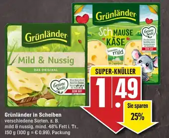 SBK Grünländer in Scheiben 150g Angebot