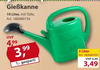 Sonderpreis Baumarkt Gieẞkanne 10 Liter, mit Tülle Angebot