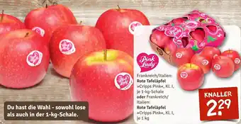 nahkauf Pink Lady Rote Tafeläpfel 1 kg Angebot