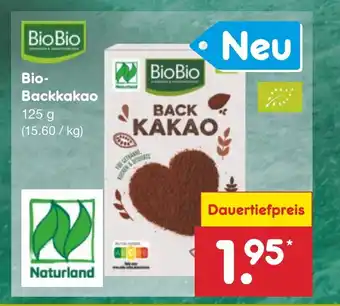 Netto Marken-Discount Bio-Backkakao 125 g Angebot