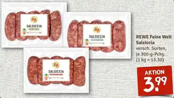 nahkauf REWE Feine Welt Salsiccia 300 g Pckg. Angebot