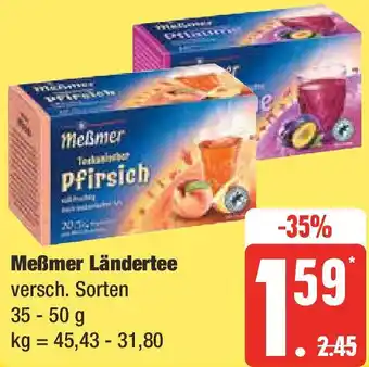 Edeka Meẞmer Ländertee 35-50 g Angebot