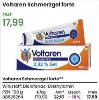 REWE Voltaren Schmerzgel forte Angebot