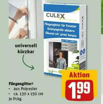 REWE CULEX Fliegengitter Angebot