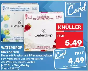 Kaufland WATERDROP Microdrink 24 g Packg. Angebot