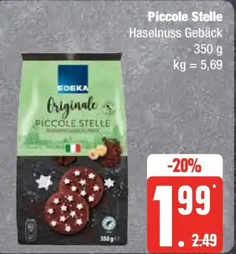 Edeka Piccole Stelle Haselnuss Gebäck 350 g Angebot