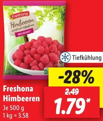 Lidl Freshona Himbeeren 500 g Angebot